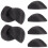 12Pairs Bra Inserts Pads Push Up Black Soft Material for A Cup Support 1
