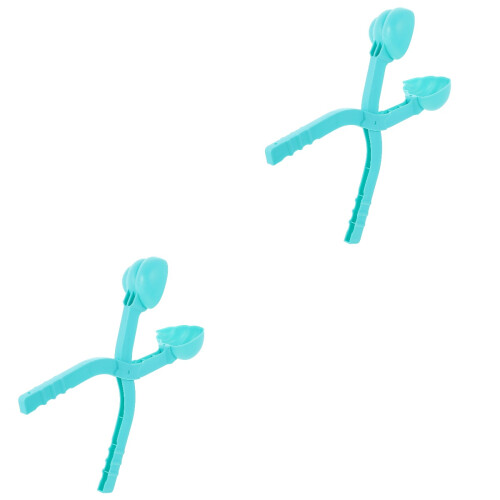 2Pcs Sky-Blue Outdoor Winter Clamp Kids Making Tool 2