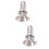 2Pcs Handheld Manual Squeezer Silver Lemon Juicer for Home Kitchen 7