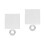 2Pcs White Window Mesh Repair Patch Easy DIY Adhesive Screen for Home 4