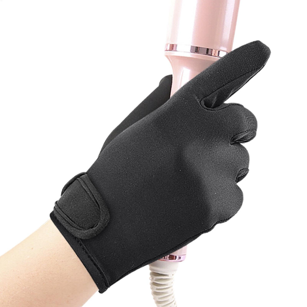 Heat Resistant Styling Gloves with AntiSlip Grip for Curling and Straightening Hair â Right Hand