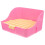 2Pcs Pet Litter Tray Pink Portable Rabbit Potty for Training 9