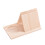 2Pcs Wooden Triangle Book Holder Beige Multi-Function Shelf for Home 1