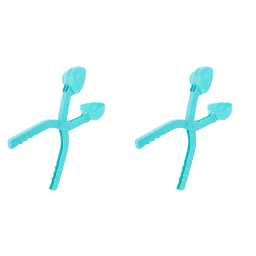 2Pcs Sky-Blue Outdoor Winter Clamp Kids Making Tool 1