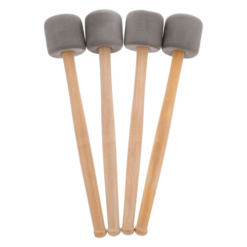 3 Count Foam Drumsticks Band Instruments Marching Child Grey
