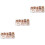240Pcs Assorted Color Copper Sump Plug Washers Durable Gasket Set 5