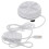 2Pcs Durable Portable Travel Washer Mini Cleaner White USB Powered 2
