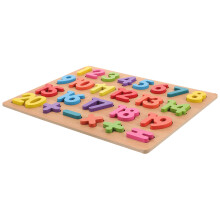 Wooden 1-20 Number Puzzle Board With Letters For Kids Learning