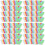 560Pcs Assorted Paper Cutout Decor for Classroom and Summer Party Use 5