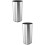 2Pcs Rust-Resistant Silver Holder Block Set Round Organizer 5