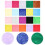 40Pcs DIY Felt Fabric Sheets Assorted Colors for Kids Sewing Projects 8