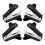 8Pcs Mini Stapler Remover Black Plastic Aluminum Office Staple Puller 2