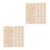 2 Pieces Card Making Supplies Table Tent Cards Needlework Project 8