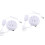 2Pcs Durable Portable Travel Washer Mini Cleaner White USB Powered 5