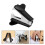 8Pcs Mini Stapler Remover Black Plastic Aluminum Office Staple Puller 11