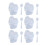 20Sets Transparent Dessert Cups Clear Yogurt Pudding Container 7
