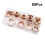 240Pcs Assorted Color Copper Sump Plug Washers Durable Gasket Set 10