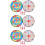 6 Sets Portable Dart Board Toy Kit For Kids 8