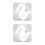 2 Pcs Artificial Sewing Patch Ruler Tool Professional 4