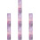 7Pcs Pink Glass Dipping Pen Writing Tool Decorative 9