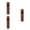3Pcs Compact Wooden Kazoos for Performance and Learning Portable Kazoo 8
