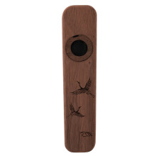 3Pcs Compact Wooden Kazoos for Performance and Learning Portable Kazoo