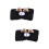2Stk Modisches Schwarzes Strick Haarband Winddichte Kopfband 7