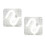 2 Pcs Artificial Sewing Patch Ruler Tool Professional 9