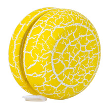 2Pcs Yellow Kids Yoyo Ball Toy Wooden Craft Wrist Strength Trainer