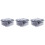 3Pcs Plastic Comb Organizer Grey Durable Storage Box for Barbershop 6