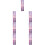 7Pcs Pink Glass Dipping Pen Writing Tool Decorative 11