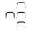 4pcs Stroller Accessories Baby Extender Universal Sponge 7
