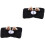 2Stk Modisches Schwarzes Strick Haarband Winddichte Kopfband 3