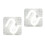 2 Pcs Artificial Sewing Patch Ruler Tool Professional 6