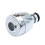 2Pcs Silver Splash-Proof Tap Filter with 360 Rotation for Home Sink 1