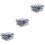 3Pcs Plastic Comb Organizer Grey Durable Storage Box for Barbershop 7