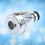 2Pcs Silver Splash-Proof Tap Filter with 360 Rotation for Home Sink 10
