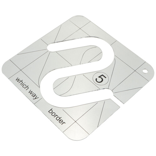 2 Pcs Artificial Sewing Patch Ruler Tool Professional 1