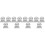 12 Pcs Metal Post Caps Cover For Fence Posts Protector 6