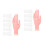 2 Sets Vivid Manicure Practice Hand Model False Hand Diy Tools 4