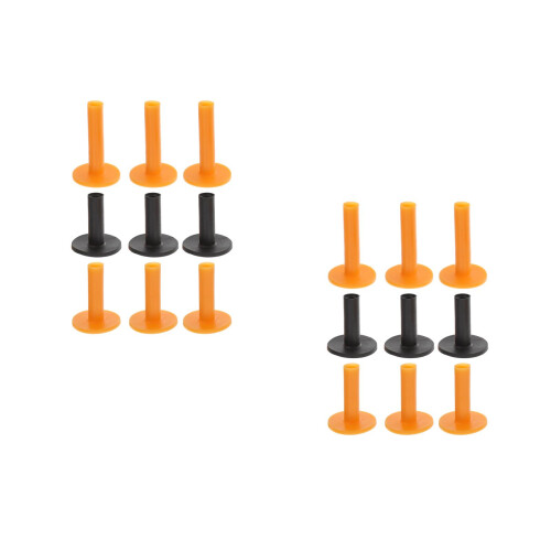 18Pièces Accessoires Golf Tee Mat Entraînement Résistant 1