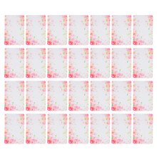 200 Pcs Flower Earring Cards Display Necklace Cards Jewelry Display