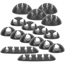 64 Pcs Portable Cable Organizers And Cord Keepers For Home Use