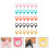 60Pcs Assorted Color Lobster Claw Clasps Durable Plastic Lanyard Hooks 7