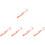 5Pcs Orange Turtle Shell Cleaning Brush Double-Sided Plastic Bristles 6