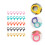 60Pcs Assorted Color Lobster Claw Clasps Durable Plastic Lanyard Hooks 9