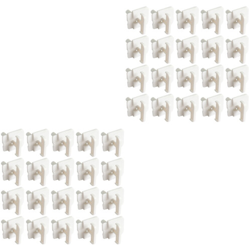 100St Childproof USB Plug Covers Wit Veiligheid En Duurzaamheid 2