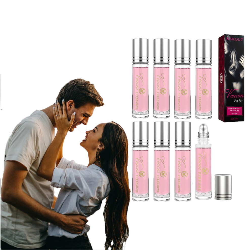 Pheromone Perfume for Women RollOn Oil to Attract Men, LongLasting Venom Scents 12.6 Fl Oz Pack of 8