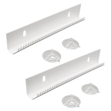 Hair Extension Holder with Suction Cup, Tangle Storage Rack for Salon and Home Use, 2pcs