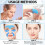 Facial Wrinkle Patches 10 PCS with Extra Large Forehead Coverage and Deep Hydration for Fine Lines 5